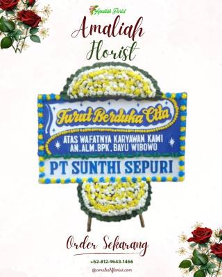Papan Bunga Duka di Katulisan